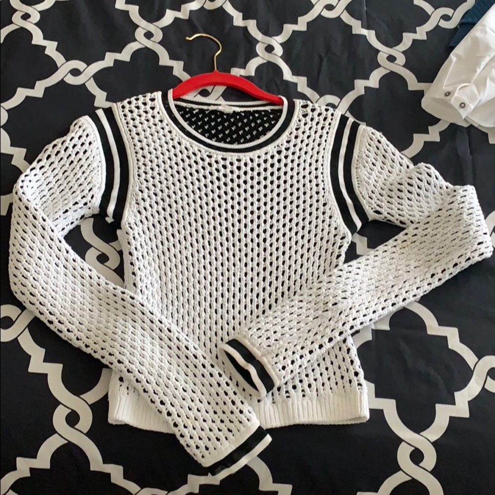 Helmut Lang cropped sweater